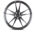 Matte Black 19inch Polish 2 Piece Forged Rims Customized For Porsche