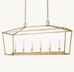 E12 / Candelabra Crystal Candle Vintage Farmhouse Chandelier 110V-220V