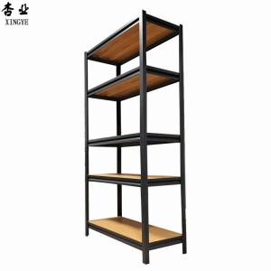 China Metallic Angle Steel Rack Room Bookshelf Household Display Shelf factory