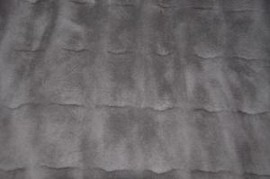 China Faux Rabbit Fur Fabric 100% Polyester 150cm CW Or Adjustable factory