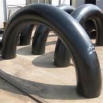 Black Hot Pushing Carbon Steel Bend 0.5 Butt Weld Socket Weld 90/45/180 Q235