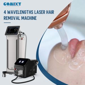China 808nm Diode Laser Hair Removal Beauty Machine 4 Wavelengths With TEC System factory