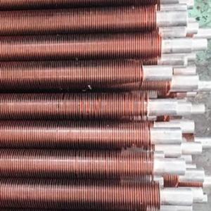 China DELLOK Copper Aluminum Composite Extruded Fin Tube factory