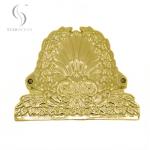 ABS Plastic Coffin Corner Light Gold Plating American Style Casket Fittings 18#