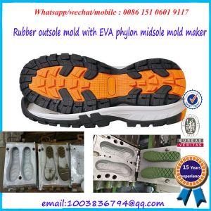China High Strength Rubber Shoe Mold Durable Single / Multi Cavity factory