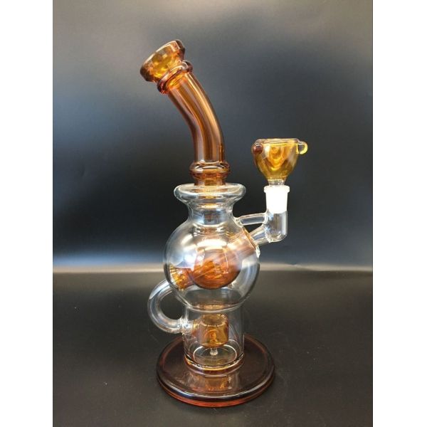 China Lookah Glass Smoking Water Pipes DAB Rig Recycler factory