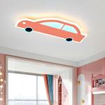 Cartoon LED Eye Protection Car Modeling Ceiling Light Stepless Dimming RGB