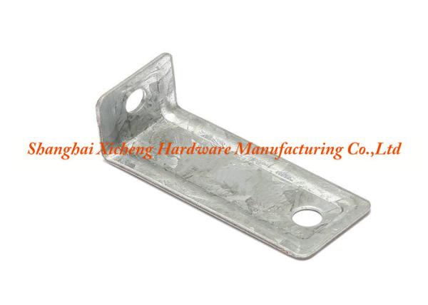 Construction Parts Corner 'L" , Galvanized Steel Plain Color Metal Stamping