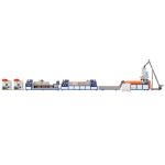 Single Screw 12mm PP Strapping Roll Manufacturing Machine Sandwich