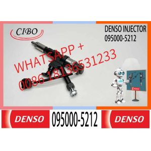 China Diesel injector 095000-5215 Common Rail Fuel Injector 095000-5210 095000-5211 095000-5212 23670-E0351 for P11C Engine on sale