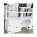 Corrosion Resistant Polypropylene Lab Bench Furniture With Caster Wheels