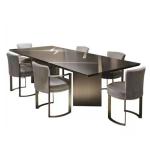 0.8x0.63m Luxury Designer Dining Chairs Matte Velvet Chaise Lounge Chair