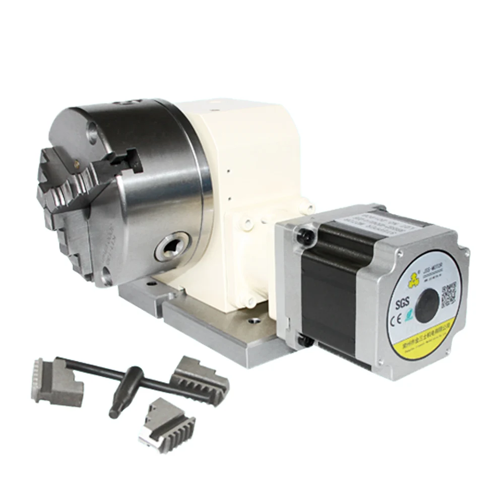 4th CNC Rotary Axis Tailstock For Metal Roller Cam Reducer