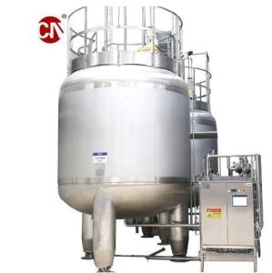 China CE Certified 1000lph Aseptic Water Storage Tank for Operation and Customized Capacity factory