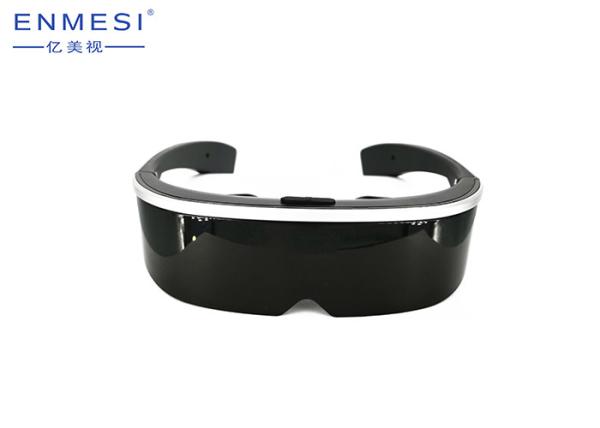 Immersive Portable Video Glasses , 3d Virtual Reality Glasses Android 98" High