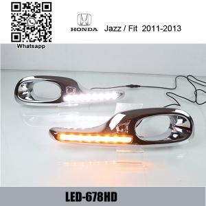 China Honda Jazz Fit 2011-2012 DRL LED Daytime Running Light front light for car factory