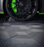 15.75 X 15.75 Inches Out Door 620g Per Plastic Garage Floor Tiles For Weather