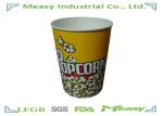 170OZ / 46OZ Popcorn Buckets Double PE Lined Oilproof For Watching Movies