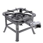Restaurant Equipment 1 Cylinder Lpg Gas Stove Manual Control Mode