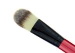 Custom Face Red Powder Foundation Brush Synthetic Makeup Brushes