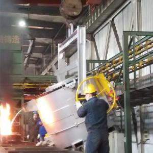 China Manual / Automatic Heating Aluminium Alloy Crucible Furnace 220V factory
