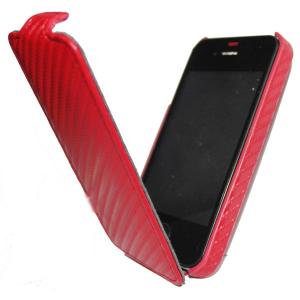 China 100% High Quality Snake Leather Case for iPhone 4 factory