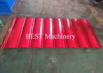 Trapzoidal Metal Roof Corrugated Tile Making Machine 4-6m/Min Speed