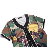 Cartoon Simpsons Cotton Polyester Custom Anime T Shirts