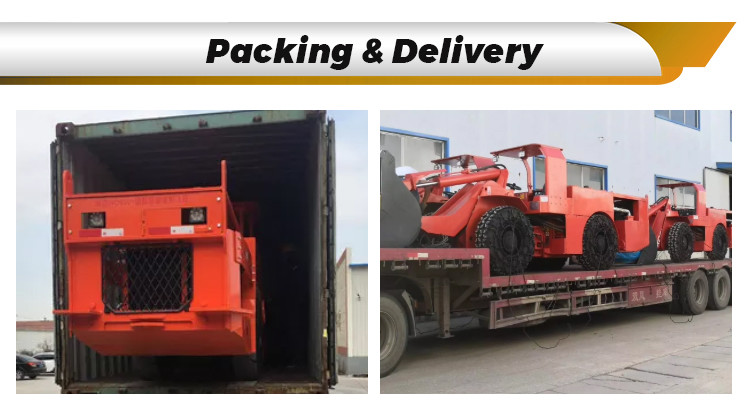 ISO 1cbm Underground Lhd Loader 1 Cubic 1.5 Cubic Yard Mining Scooptram