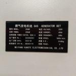 Box Trailer Type 200KW 250kva Natural Gas Generator with Remote Start Efficiency