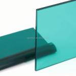 Stylish Dark Green PVB Colored Laminated Safety Glass for Villa Building