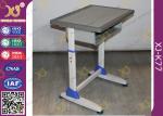 School Furniture Single Student Desk And Chair With Strengthened Station Leg