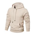 Custom Logo Oversized Sweatshirts Pullover Blank Plain Hoodies Unisex Cotton