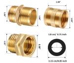 OEM 3/4'' RV Brass Blow Out Plug Set For Garden Hose