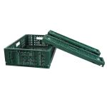 Plastic collapsible fruit mesh crate Manufacturer