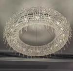 Light Luxury Creative Lobby Chandelier High End Crystal Chandeliers Hotel Lobby