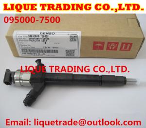 China DENSO Genuine Common rail injector 095000-7500 for MITSUBISHI Pajero Montero 4M41 1465A279 factory