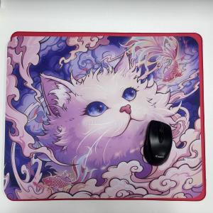 China Debossed Logo PU Mats Full Desk Mouse Pad For Office Home factory