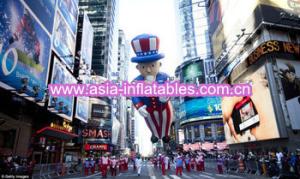 China custom advertising fly man,inflatable character balloon factory