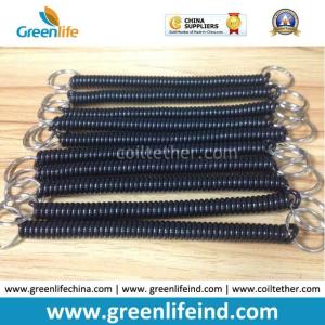 China Standard Key Clip with Slim Coil in Solid Black Color factory