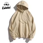 Moletons Cotton Sweatshirt Oversize Custom Gym Bulk Felpa Sports Premium Plain