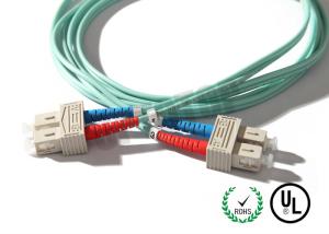 China FOPC MM OM4 Fiber Optic Patch Cord 5m 2mm For LANs / WANs , SC UPC Connector factory