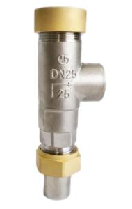 China SS304/316 DN15 PN40 Cryogenic Low Lift Safety Valve For Tank / Skid / Container / Trailer factory