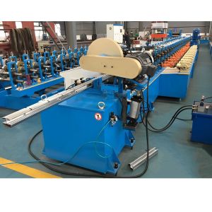 1.2mm Peach Shape Fence Post Making Machine / Steel Peach Post Forming Machine