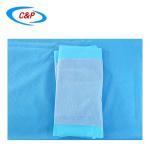 Blue Nonwoven Under Buttock Disposable Surgical Drape Incise For Hospital Clinic