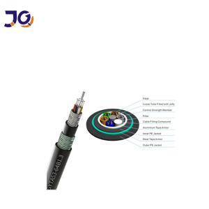 China Anti Rodent Glass Yarn Single Underground Fiber Optic Cable factory
