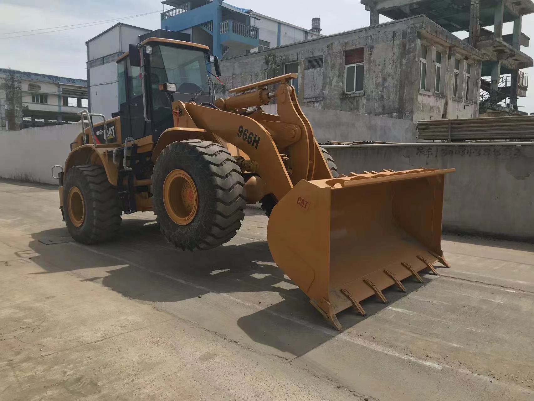 9TON Operating Weight Used Caterpillar 966H 966F Wheel Loader in Good Condition
