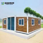 Earthquake Resistant Expandable Manufactured Container Homes Anti Wind
