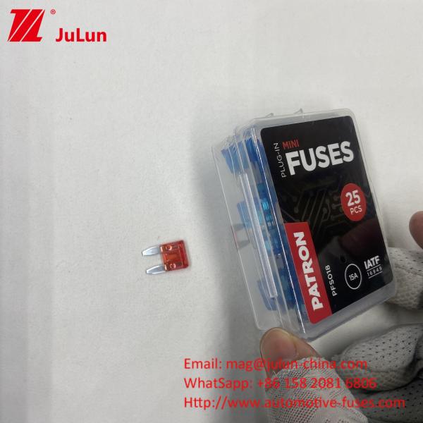 Trucks Offroad Blade Fuse Boxed 10A 32V Vehicle Circuit Breakers For Automotive