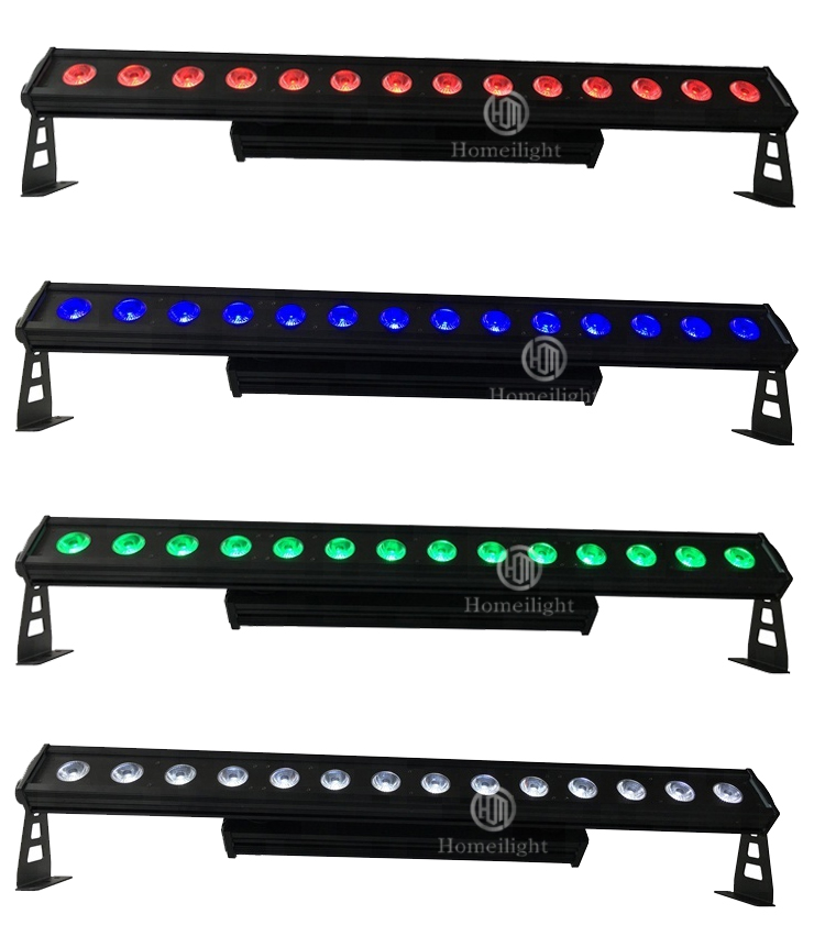 14x30w High Power 3 In 1 RGB Wall Washer LED Lights 200lm/w